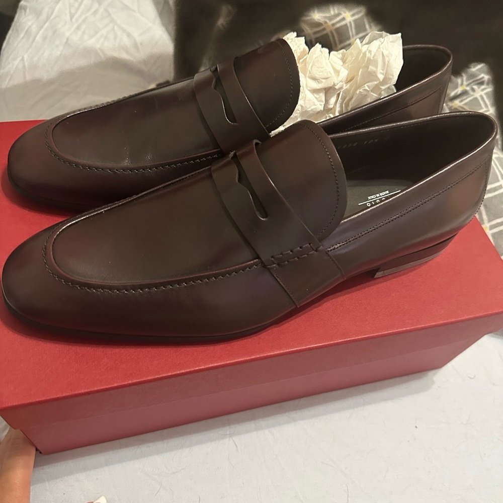 Brand new with box Salvatore Ferragamo men’s  shoes size 10.5